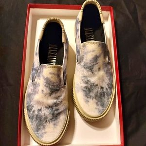 New and Unworn Allsaints Cavas Slip-ons